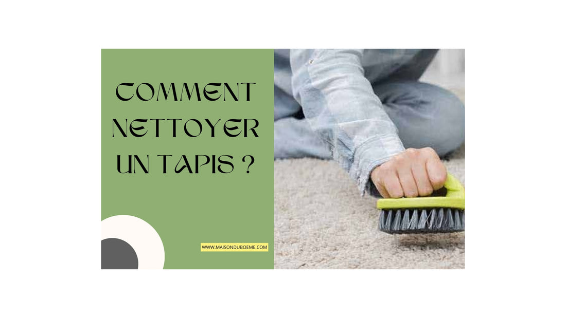 Comment nettoyer un tapis ?