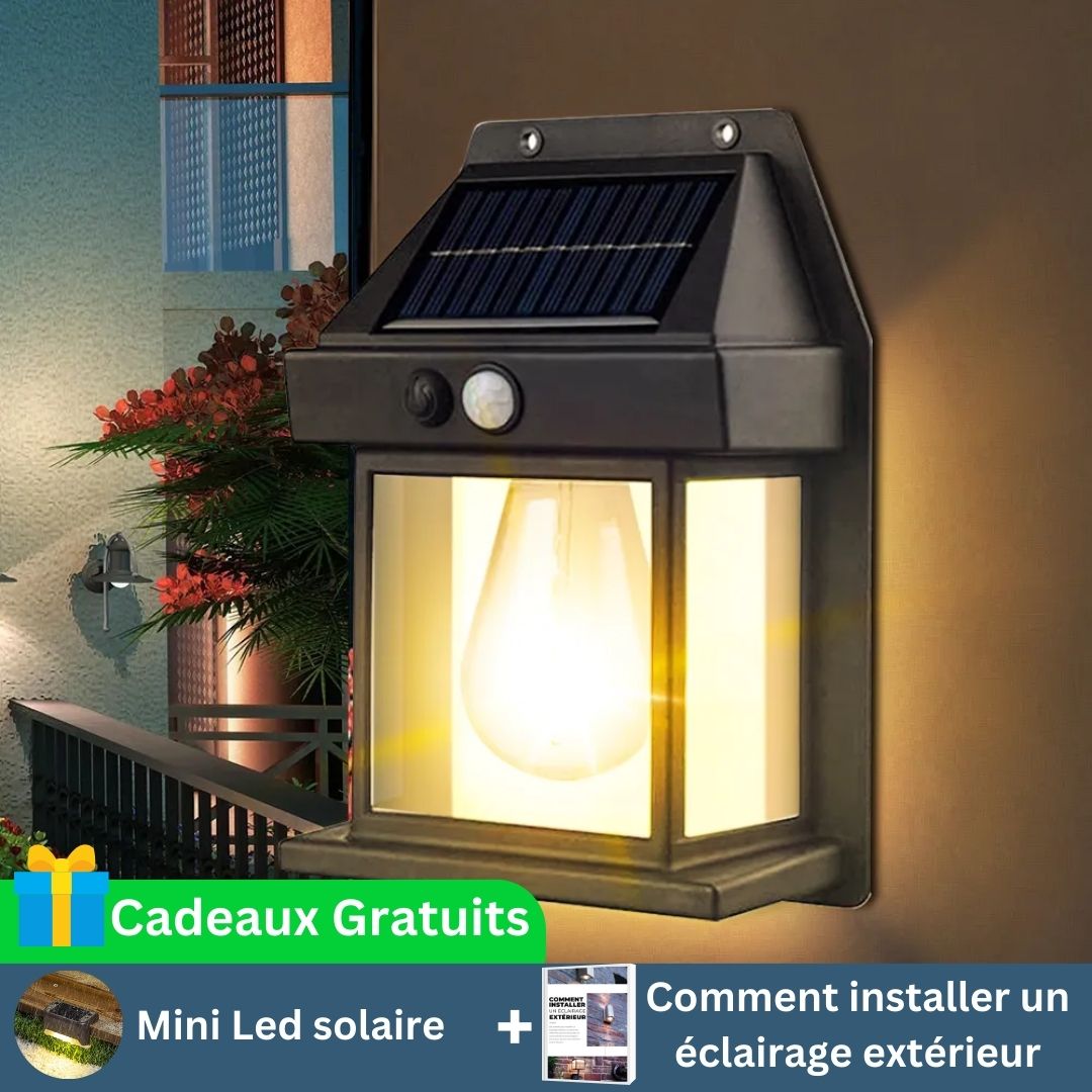 Lampe solaire murale I Lumisolaire™